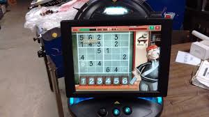 Every other part of the screen works except the top. Megatouch Aurora 2010 5 By Merit Touch Screen Bartop Video Game Arcade Games Arcade Games