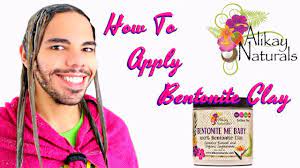 How To Use Apply Alikay Naturals 100 Bentonite Clay On Natural Curly Hair Curls Detox Me Baby Youtube