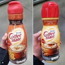 Coffee Mate Has A New Coffee House Line There Are Two New Flavors Maple Latte And Butterscotch Latte Coffee Flavors Drinks Coffee Mate Coffee Creamer