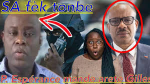 Zen Pete🙆🏾‍♂️😳 Pierre Espérance mande pou Lajistis arete Gerrard Gilles,  se fini pou Towo a, men vidéo a  https://youtu.be/oZk9mZREG4A?si=zvQlCPyoThWr70xQ