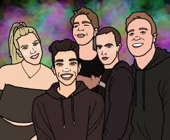 Shane And Friends By Chey Lani Art Cartoon Drawings Cartoon Art Business