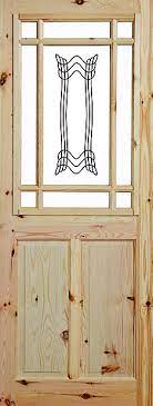 2 Panel Glazed Internal Door H 2032mm