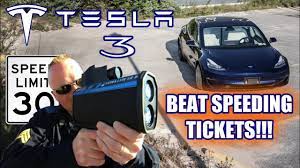 Radar/laser detectors are used to identify speed traps and various speed detection systems such as radar and laser. Tesla Model 3 Beat Speeding Tickets With Stealth Hidden Defense Youtube