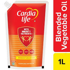 Buy Cardia Life Blended Oil 1 Ltr Pouch Online At The Best Price Bigbasket