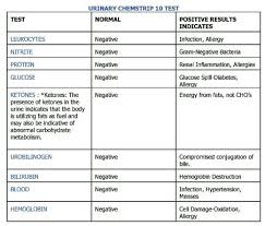 possible causes of urine dipstick results medical laboratories