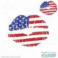 Download American Flag Lips Svg Free File For Cricut And Silhouette