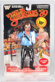 1989 LJN Grand Toys WWF Wrestling Superstars Carded Action Figures - Big  Boss Man