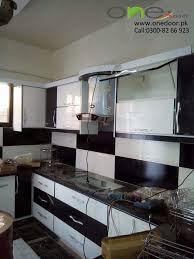 Pros and cons of acrylic kitchen cabinets. One Door On Twitter Acrylic Kitchen In Black White Karachi