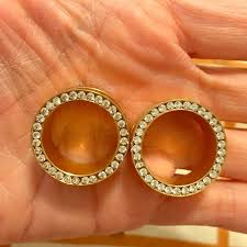 Rose gold coffin abalone inlay steel plugs from $19.00 $49.99. Jewelry 78 Ear Plugs Gauges Rose Gold Diamonds Poshmark