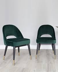 £249.97 or £7.68 a month only £159.97. Clover Dark Green Velvet Dining Chair Danetti