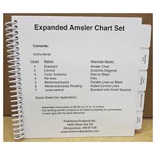 expanded amsler chart set