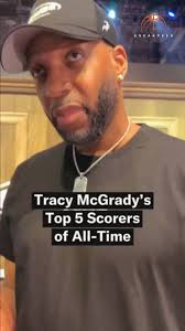 TRACY “T MAC” McGRADY gives his top 5 all time‼️Y'all agree or nah? 👀