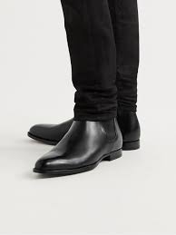 Maybe you would like to learn more about one of these? Black Leather Chelsea Boots Celine Homme Mr Porter