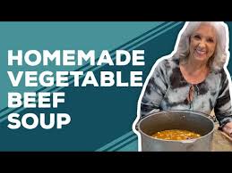 Place beef and pork on top of vegetables. Quarantine Cooking Homemade Vegetable Beef Soup Recipe Youtube