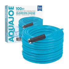 Check spelling or type a new query. Aqua Joe Ajh58 100 Heavy Duty Garden Hose 100 Foot 5 8 Inch Flow Walmart Com Walmart Com