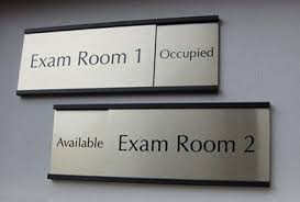 In Out Sliding Signs Office Door Slider Signs Room Name Plates In Use Office Signs Office Door Signs Door Signage Office Signs