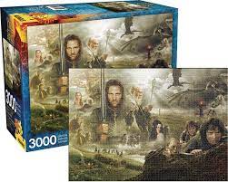 4.8 out of 5 stars. Aquarius Lord Of The Rings Saga 3000 Piece Puzzle