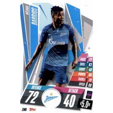 Maybe you would like to learn more about one of these? Sale Trading Card Wilmar Barrios Zenit Match Attax Champions International 2020 21