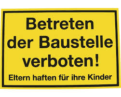 Ich finde schilder mit diesem text allerdings auch beim googlen. Verbotsschild Betreten Der Baustelle Verboten 300x400 Mm Bei Hornbach Kaufen