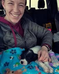 In case you didn't know, Kellen and I have been expecting.. and surprise,  it's a girl! 💕 Everyone, meet Betty Lou Jacobson! We are exhausted new  puppy parents and couldn't be more