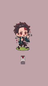 Demon Slayer Tanjiro Chibi Wallpaper Cute Anime Chibi Cute Anime Wallpaper