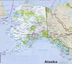 80 pages of beautiful driving guides. Map Of Alaska With Cities And Towns
