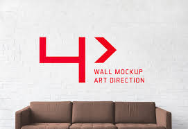 Download Brick Wall Free Mockup Free Mockup