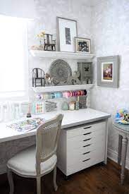 This little organizer is a perfect example of a cheap way to get things organized. 75 Beautiful Small Craft Room Pictures Ideas July 2021 Houzz