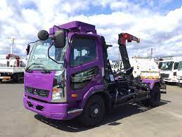2016 mitsubishi fuso fighter arm roll truck tkg fk71f used trucks trucks trucks for sale