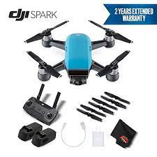 Dji Spark Portable Mini Drone Quadcopter Starter Bundle Sky Blue W Remote Controller 2 Year Extended Warranty Https I Mini Drone Drone Quadcopter Drone