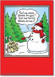 Free Nose Job Card Funny Christmas Cartoons Christmas Humor Merry Christmas Funny