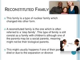 Ample evidence reveals that it is possible to. Main Types Of Family In Uk