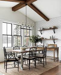 So, this article will give you 37 stunning farmhouse dining room decor ideas to choose and refer. 75 Beautiful Farmhouse Dining Room Pictures Ideas August 2021 Houzz