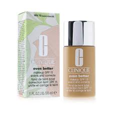 Actively improves the appearance of skin. Clinique Even Better Makeup Spf15 Dry Combination To Combination Oily Wn 76 Toasted Wheat 30ml Cosmetics Now Hong Kong