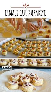 elmali gul kurabiye tarifi videosu nefis yemek tarifleri yemek tarifleri yemek kurabi ye