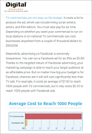 Branded content, local commercials, internal videos, corporate pieces, university outreach, local broadcast spots, ad agencies in this tier of production, you are going to get a group of collaborators who start to specialize in different aspects of production who have likely built a book of regular clients. How To Do Mobile Advertising On Facebook Interactive Mobile Ad Tactics To Give You An Edge