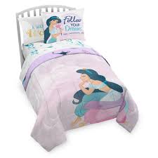 Franco kids bedding super soft comforter and sheet set, 4 piece twin size, disney princess. Jasmine Comforter Set Twin Full Shopdisney