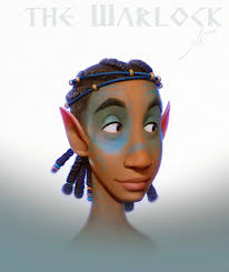 The Anubis Tapestry (Bruce Zick) "Under the stars moment, part 1" Layout  sketches. Character designs by Sylvain Deboissy and Jason Sadler. ( Close  up)