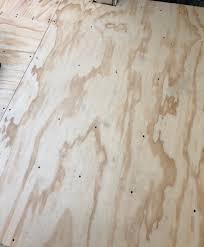 Where used as subflooring or combination subfloor underlayment, wood structural panels shall be of one of the grades specified in table r503.2.1.1(1). A Beginner S Guide To Laying Vinyl Tile Pallet And Pantry