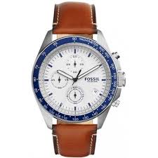 fossil ch3029 erkek kol saati kiyafet ve aksesuarlar mucevherler kol saatleri lidyana saat fossils brown leather watch leather watch brown leather strap