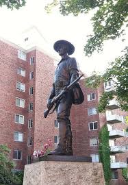 The Hiker Garden Art Sculptures Cool Photos Environmental Art