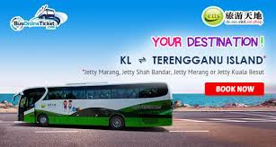 Si decir tomar una autobús, podrá seleccioanr las opciones exprés. Travel To Islands In Terengganu With Ctts Holidays Busonlineticket Com