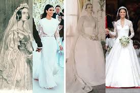 After 1840, white became a staple color for wedding dresses, especially by the 1890's and the arrival of the department store. When Did A White Wedding Gown Become A Symbol Of Virginity Wedding Dress History Wedding Dress Fabrics White Wedding Gowns
