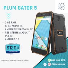 plum gator 5 resistente a agua y polvo ...
