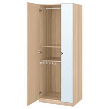 Pax Guardaroba Effetto Rovere Con Mordente Bianco Forsand Vikedal 75x60x201 Cm Ikea It Pax Guardaroba Ikea Guardaroba Ikea