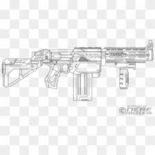 Nerf gun coloring pages best coloring. Drawn Rifle Nerf Gun Nerf Rival Gun Coloring Pages Clipart 1993317 Pikpng