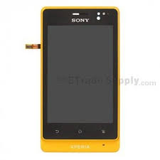 Sony Xperia Go St27i Lcd Screen And Digitizer Assembly With Frame Sony Xperia Sony Lcd