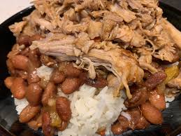 The best pinto beans you will ever try. Thanks To 1day2 For The Idea Pork Shoulder Pinto Beans And Rice So Good Instantpot