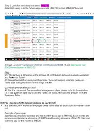 Are you planning a trip or preparing for a chat or online meeting? Phs3233 Human Resource Information System Salary Calculations Notes 2 Employee Benefits Employee Provident Fund Epf Contributions The Epf Is A Course Hero