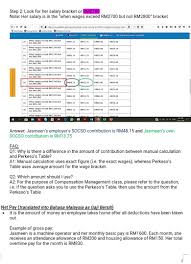 Payment not liable for socso contribution: Phs3233 Human Resource Information System Salary Calculations Notes 2 Employee Benefits Employee Provident Fund Epf Contributions The Epf Is A Course Hero